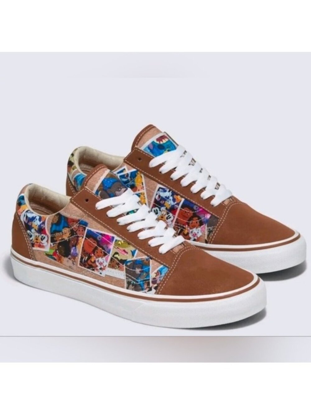 Vans Old Skool Disney 100 Men Size 10sl Scrapbook Mutlicolor 072026